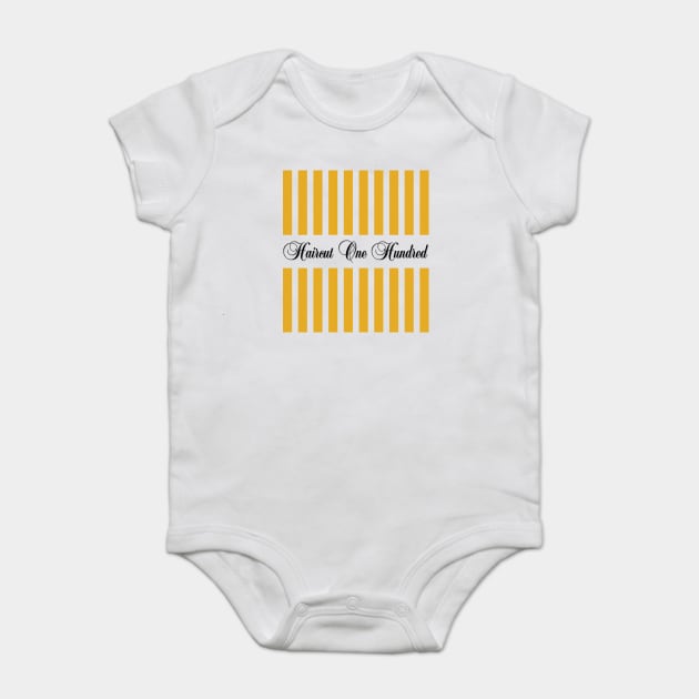 Haircut 100 Baby Bodysuit by Timeless Chaos